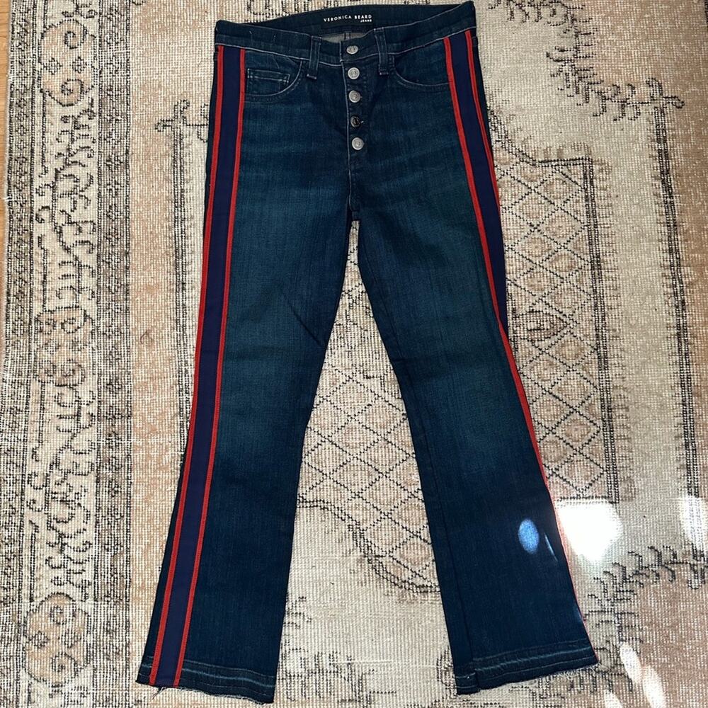 Veronica Beard Carolyn Baby Bootcut Jeans